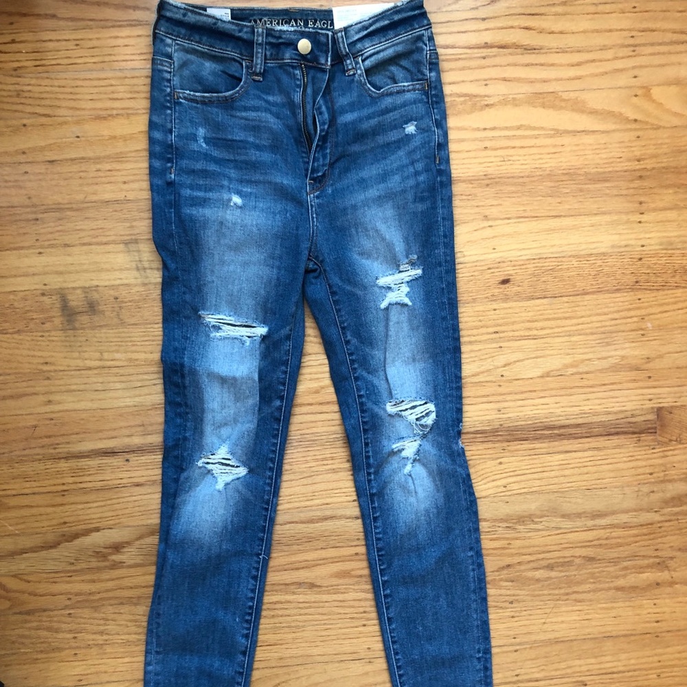 Distressed Skinny Jeans